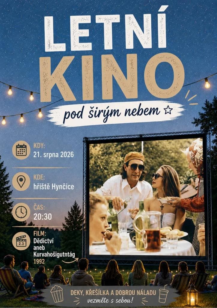Letní kino - Dědictví aneb Kurvahošigutntág
