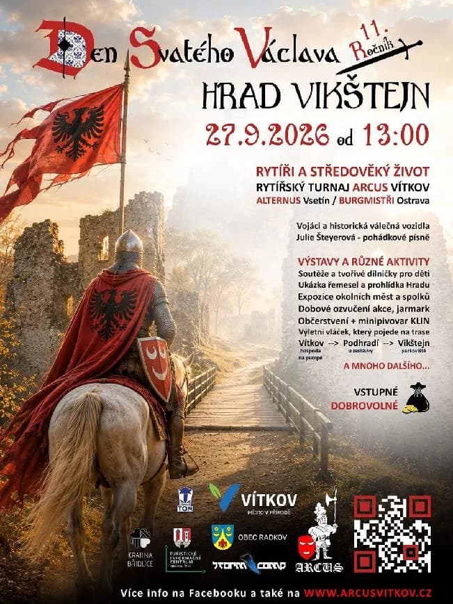 Den svatého Václava na hradě Vikštejně